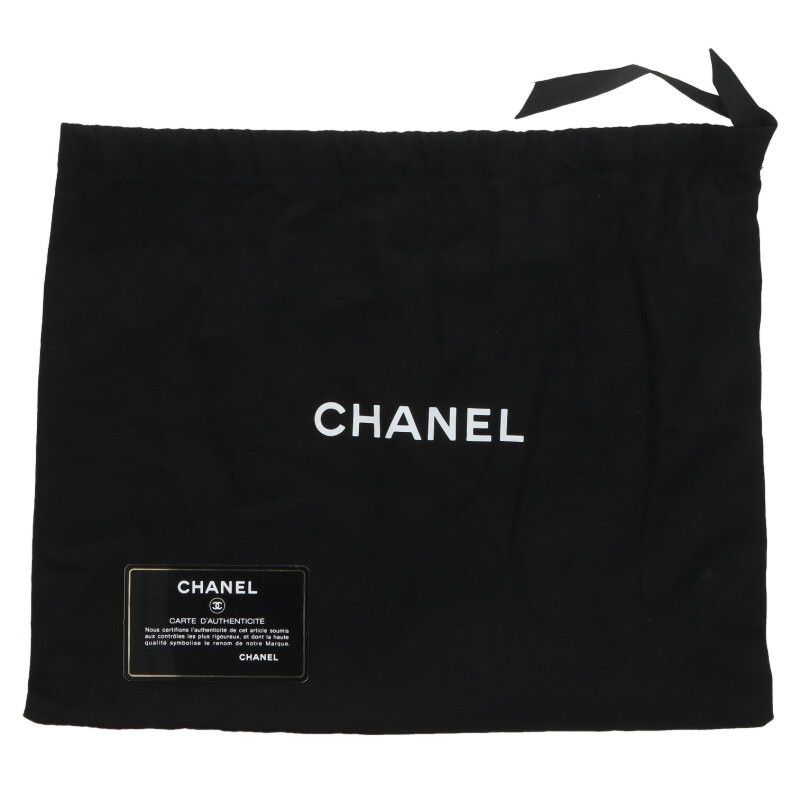 Chanel Lamb Skin Perforated Leather Shoulder Bag Women