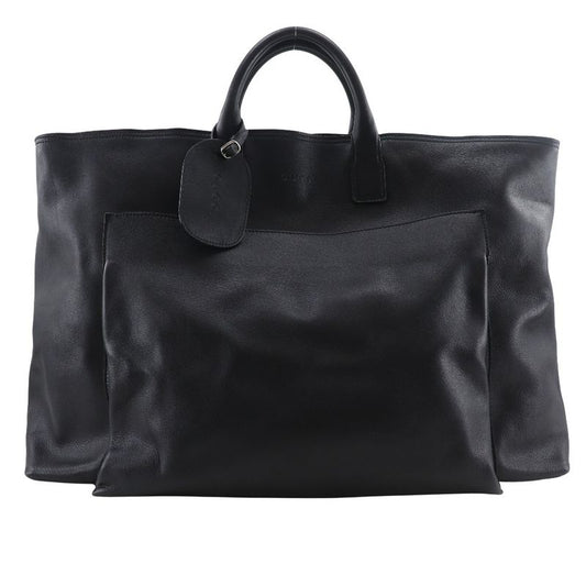 Gucci Calf Black Unisex Boston Bag