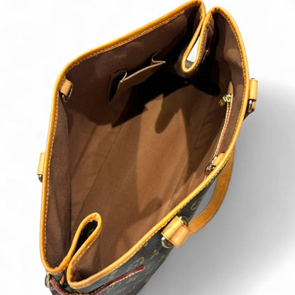 Louis Vuitton M51154 Batignolles Ca1025 Unisex Brown FREE