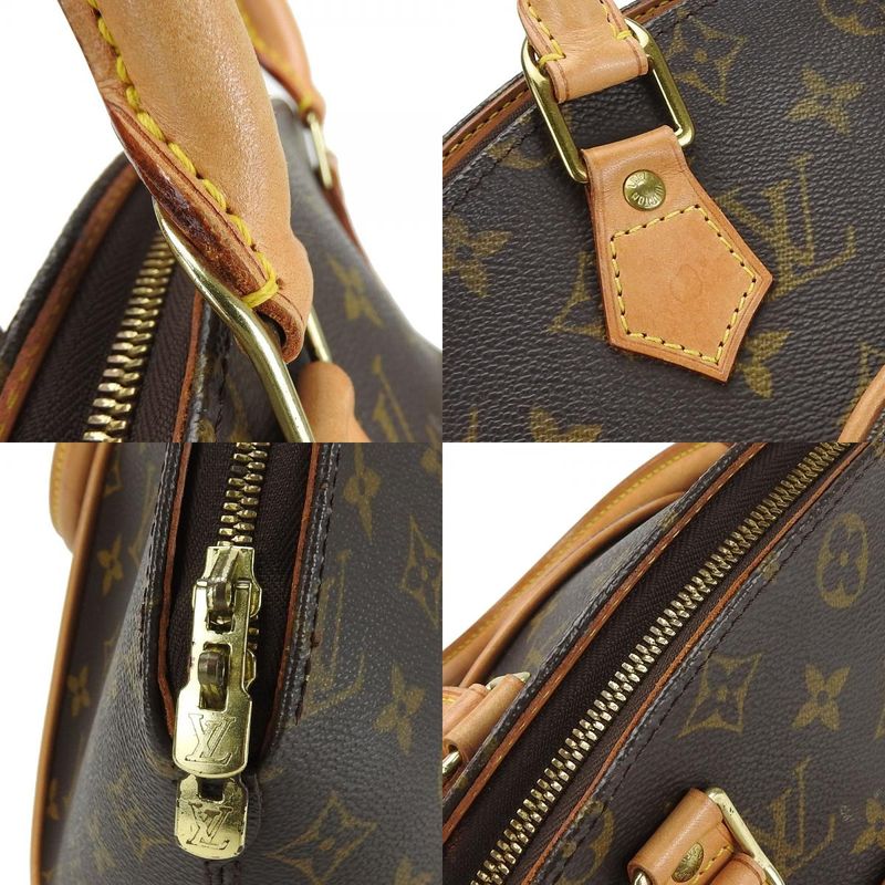 Louis Vuitton Handbag Ellipse MM M51126 Monogram Brown Gold Hardware Casual