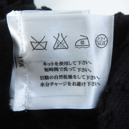 CHANEL 15P P51319 100% Cotton Pile Fabric Coco Mark Hooded Sleeveless Dress