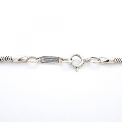 Tiffany & Co Necklace Narrow Bar 925 Silver Ladies