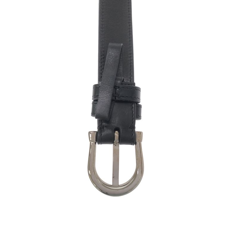 Christian Dior Leather Belt 031act02519 Black T40