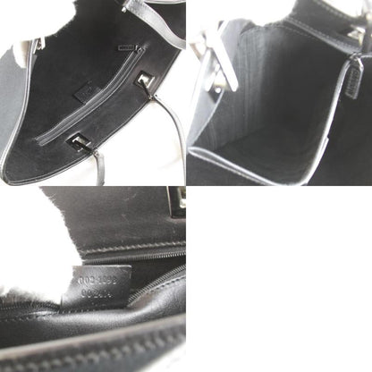 Gucci 0021098 002404 Tote Bag Satin Black