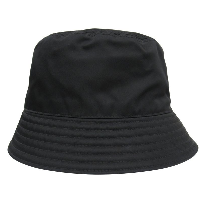 Prada Re-Nylon Bucket Hat Triangle Logo Triangle Logo Plate Nylon 2hc137 Size S