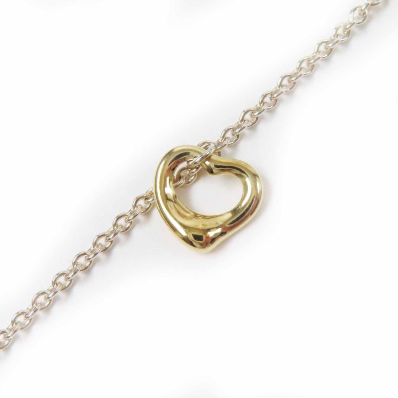 Tiffany & Co Triple Open Heart Bracelet Combination Sv925 750