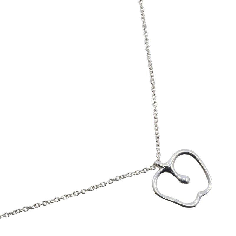 Tiffany & Co Apple Elsa Peretti 925 Silver Ladies 3.8g Necklace