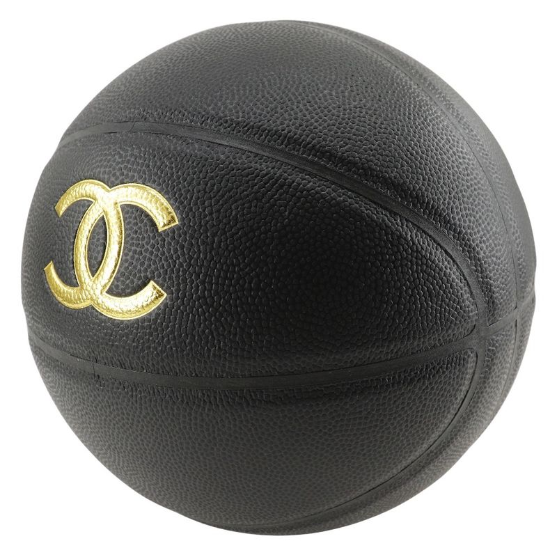 Chanel Basketball Black Rubber Black/gold _ Miscellaneous