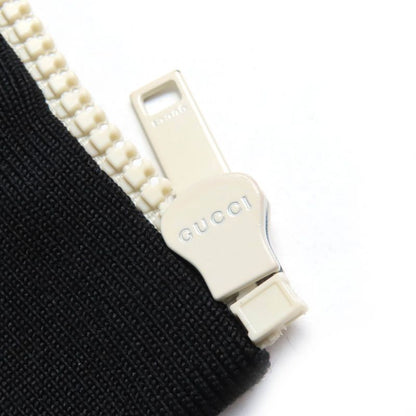 Gucci 661783 GG Embossed GG Logo Jersey Jacquard Zip Up Hoodie Oversized