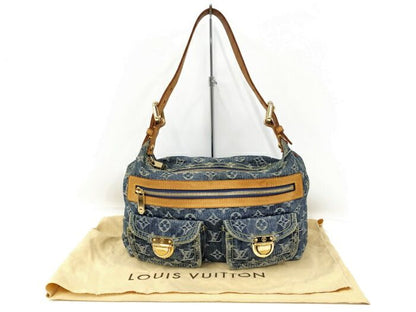 Louis Vuitton Baggy PM Monogram Denim One Shoulder Bag M95049