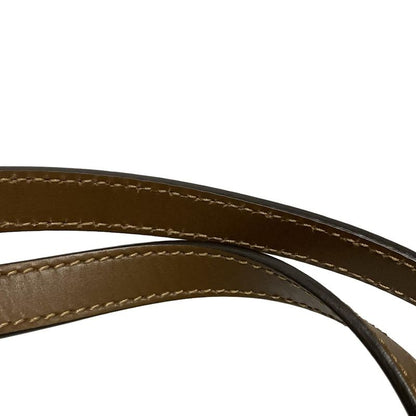 Gucci Tote Bag GG Pattern 388929 Beige And Dark Brown Leather