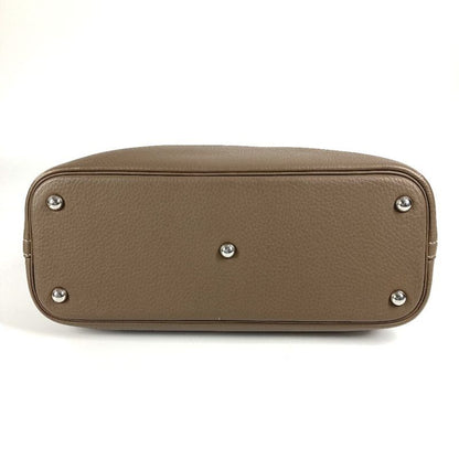 Hermes Handbag Bollide 31 Bollide 31 Taurillon Clemence Etoupes Gray