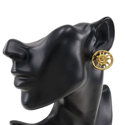 Chanel Gold Plated Ladies 8.7g Earrings