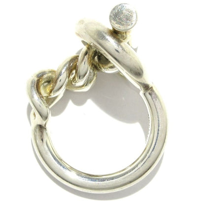 Hermes Ring Croisette Silver