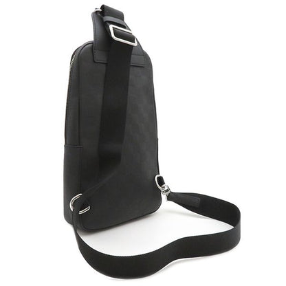 Louis Vuitton Body Bag Avenues Ring Bag Damier Infini Black Silver Hardware