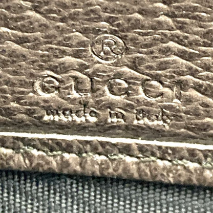 Gucci Ophidia Round Zipper GG Supreme Canvas Leather 523154 8745 Brown Gold