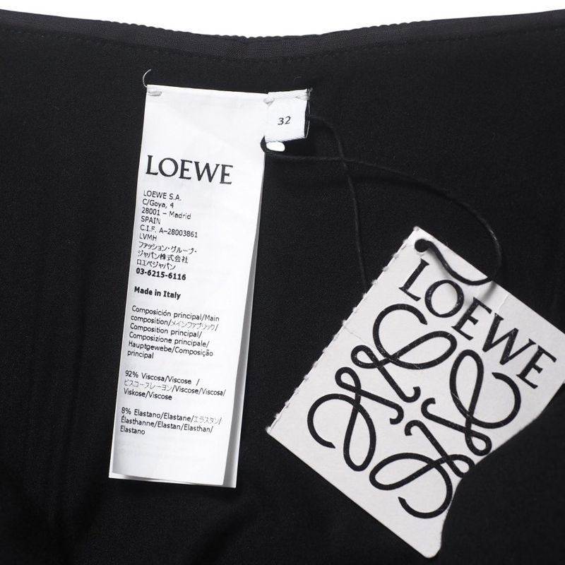Loewe Skirt Size 32 Peplum Skirt Layered Flared Made In Italy