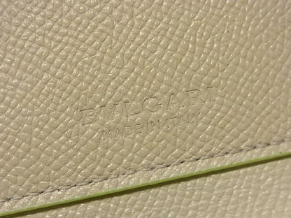 Bvlgari Fragment Collaboration Leather Card Case Pass Case Regular Men's