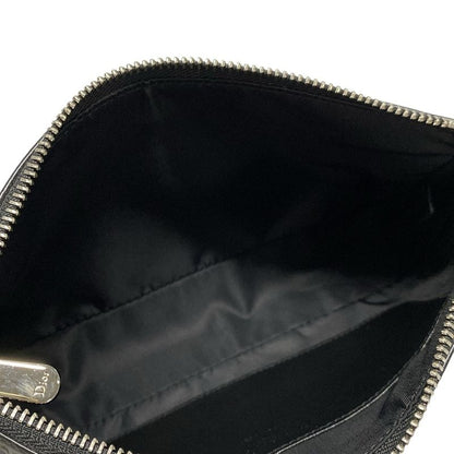 Dior/christian Dior Handbag Trotter Black Chain Handle Leather