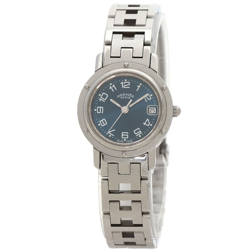 Hermes Cl4210 Clipper Watch SS Ladies