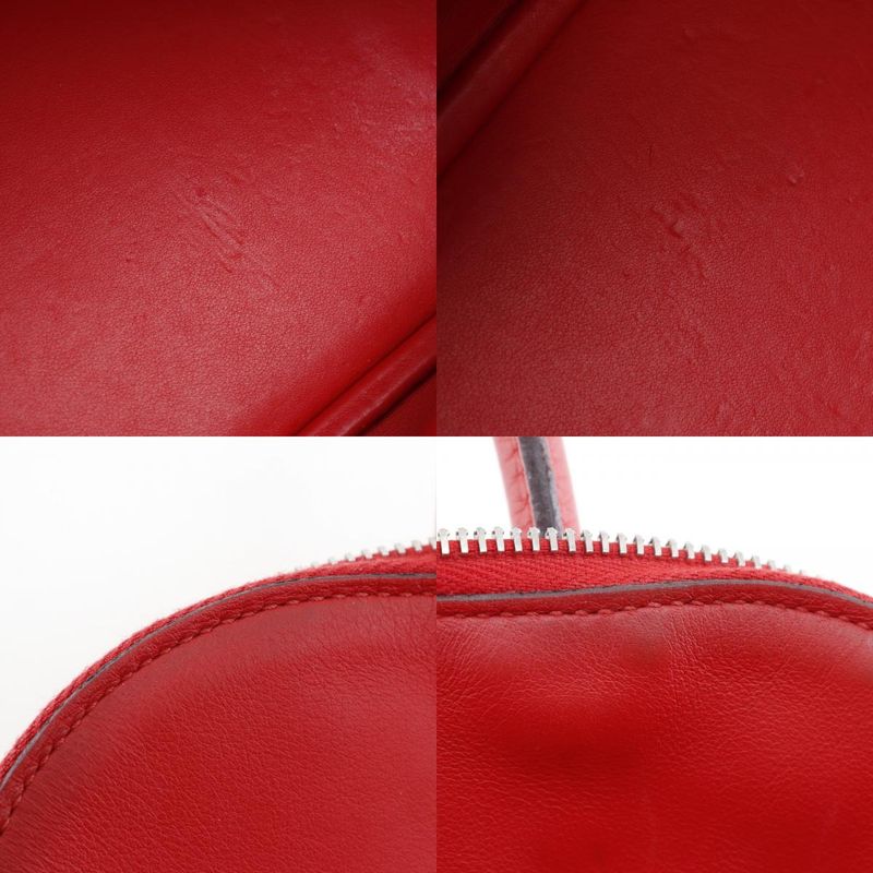 Hermes Bolide 31 Taurillon Clemence Rouge Coup Red/silver Hardware D Ladies