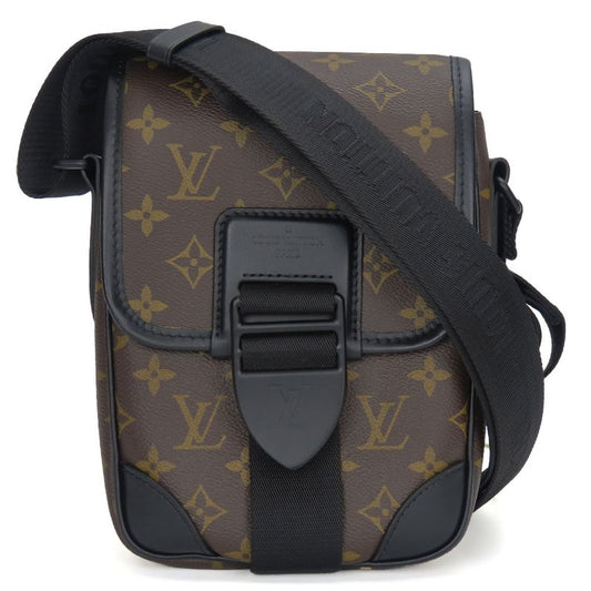 Louis Vuitton Shoulder Bag Archie Messenger M46442 Monogram Macassar Brown