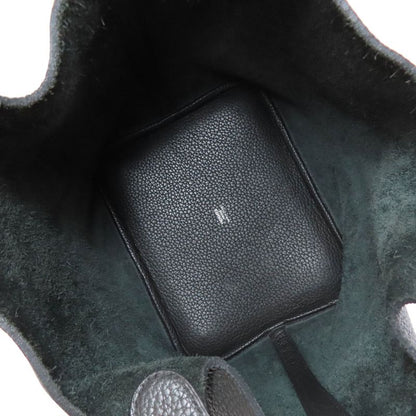 Hermes Picotin Lock MM Silver Hardware Handbag Togo Women