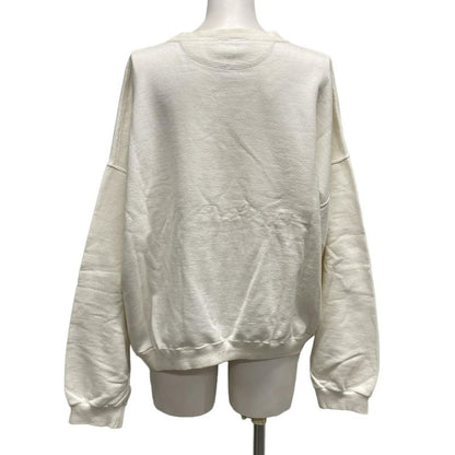 Chanel Trainers Size XL Women's 26412 White And Black Long Sleeves / Logo Print