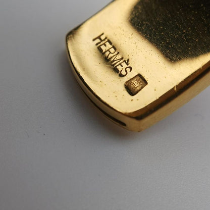 Hermeschaine D'ancre Cuff Gold And Wine Red GP