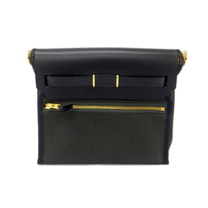 Hermes Herbag Her Bag Mini Toile Ash Vash Hunter - K Carved Around