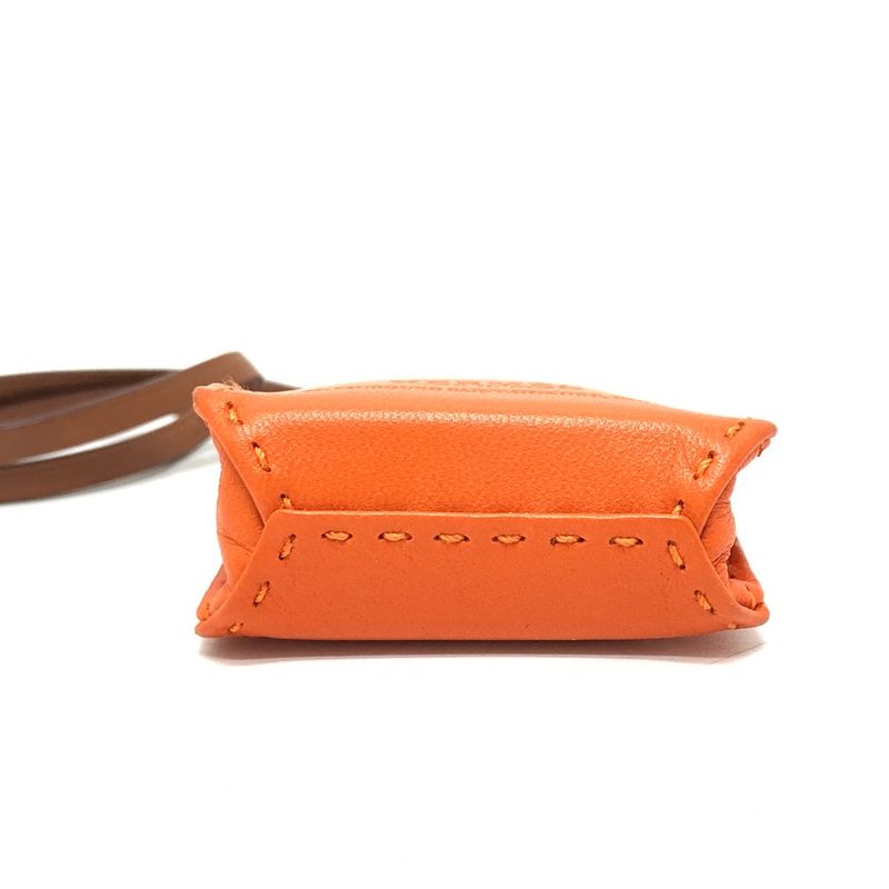 Hermes Bag Charm Sac Oranje Anjomiro Fou Orange