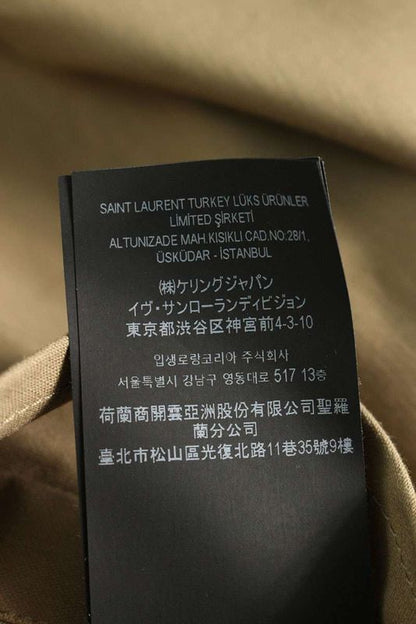 Saint Laurent Paris 742376 Y1g60 Oversized Poncho Trench Coat Men's U