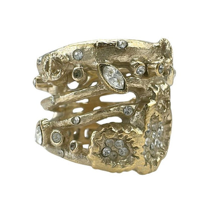 Chanel Rhinestone Ultra Ring