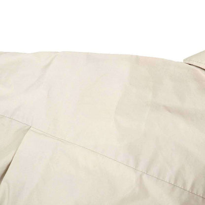 Balenciaga 21aw Embroidered Wide Fit Shirt 675642 Tkm10 Beige 38