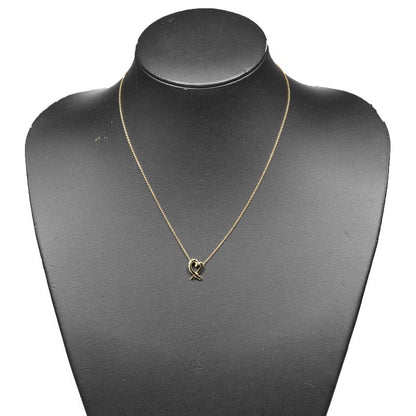 Tiffany & Co Loving Heart 18K Yellow Gold Ladies 2.8g Necklace