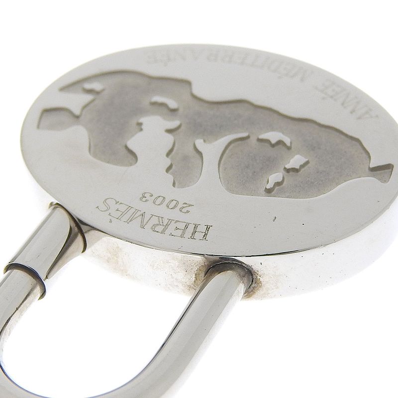 Hermes 2003 Annne Mediterranee Mediterranean Sea Silver Unisex Cadenas In Metal