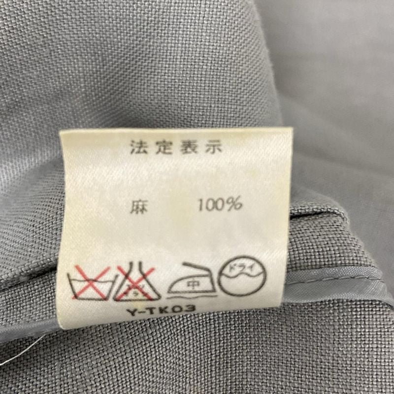 Dior/christian Dior Jacket Size M Women - Gray Long Sleeves / Linen / Spring