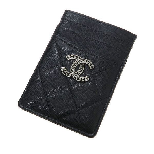 Chanel Caviar Quilted Card Case