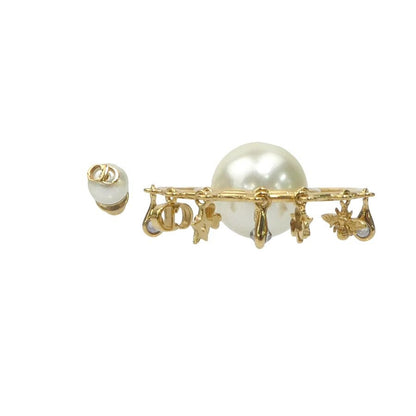 Dior Earrings Tribal Gold
