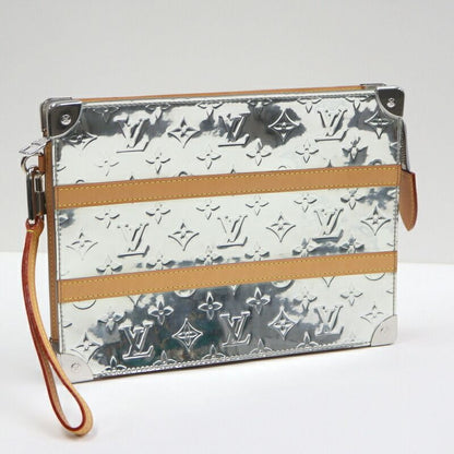 Louis Vuitton Trunk Pochette Second Bag Monogram Mirror