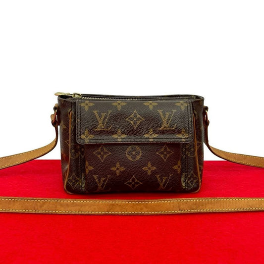 Louis Vuitton Vintage Vivacite PM Monogram Leather Mini Shoulder Bag Pochette