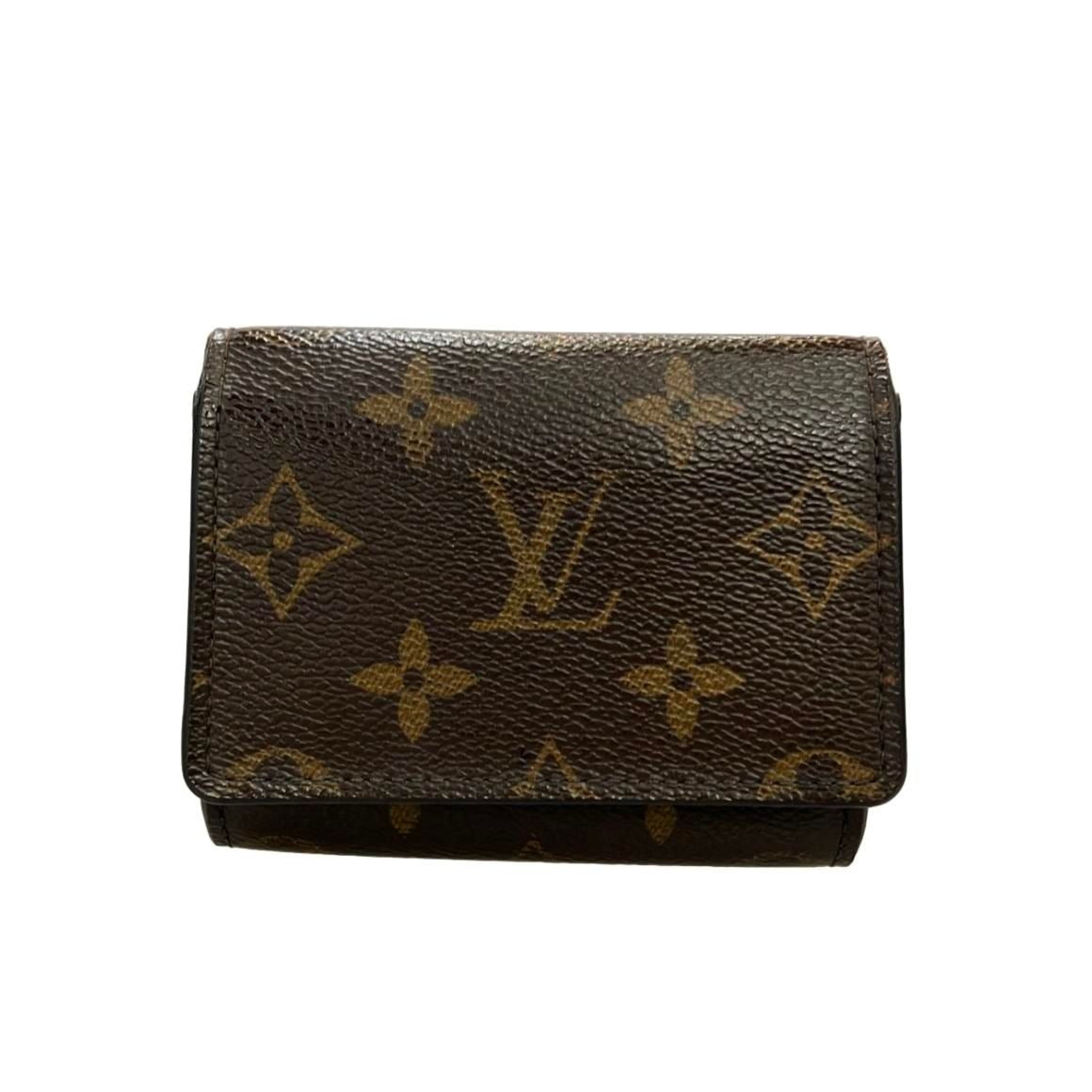 Louis Vuitton Card Case Monogram Envelope Business Holder Brown And Others