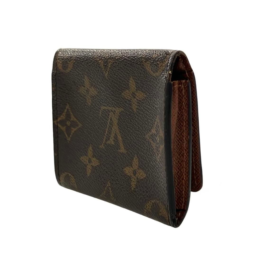 Louis Vuitton Card Case Monogram Envelope Business Holder Brown And Others — view 3