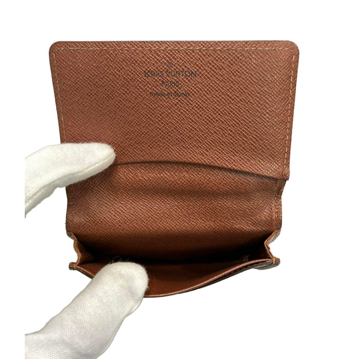 Louis Vuitton Card Case Monogram Envelope Business Holder Brown And Others — view 5