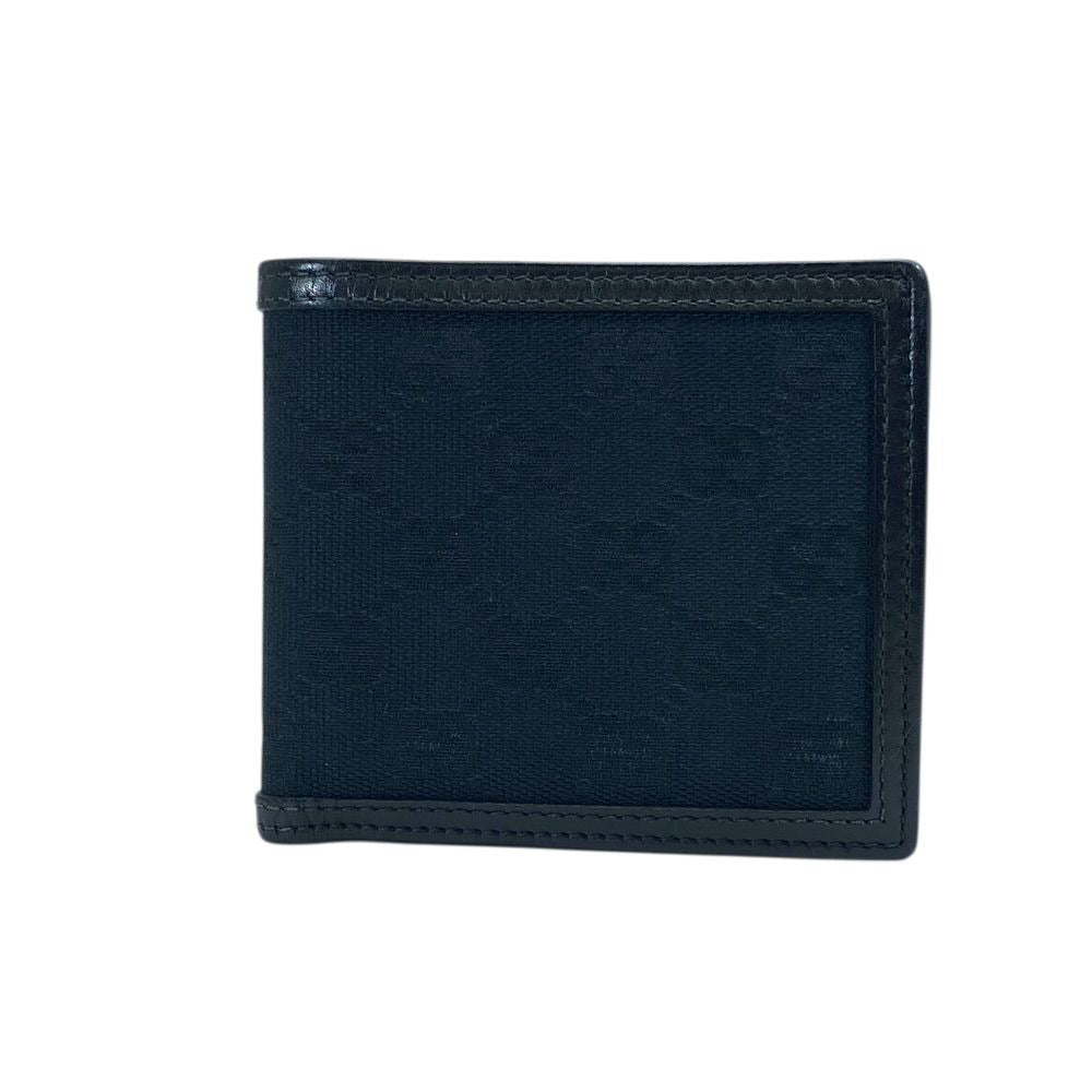 Gucci Wallet Bifold Compact Billfold Coin Purse Logo