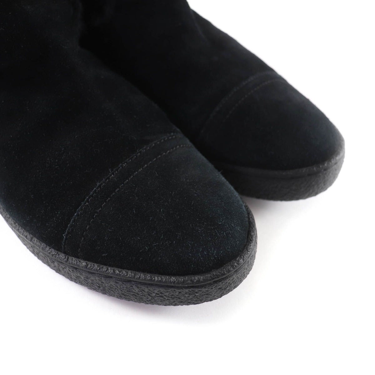 Chanel Coco Premiere Quilted Short Boots Black 38 — view 8