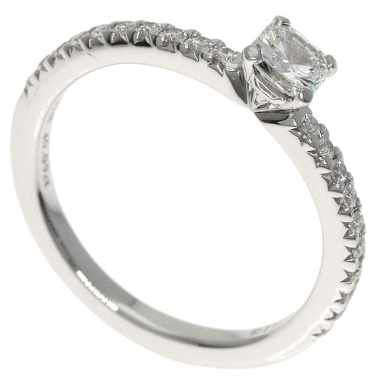 Tiffany & Co Square Solitaire Diamond Ring