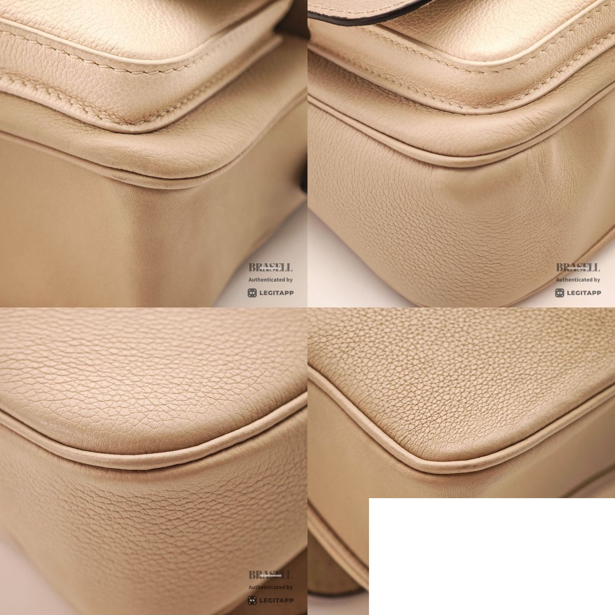 Louis Vuitton Lockme Tender Shoulder Bag Beige Strap — view 7