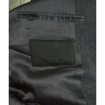 Prada Tailored Jacket Wool Gray — view 3