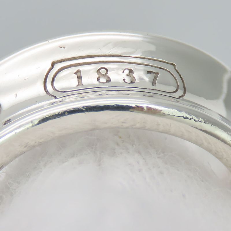 Tiffany & Co Ring 1837 Silver 925 Approx 7.2g Silver Accessories Simple Ladies